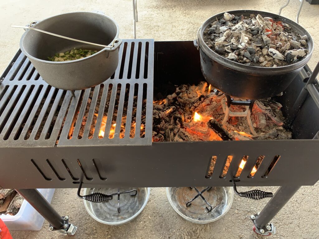 Texas Classic Chuck Wagon Fire Box